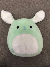 Squishmallows plush - Isabella Mint Green Bunny - 7.5 inches tall - look inside
