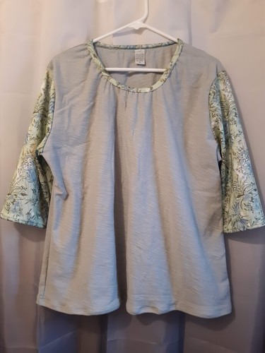 New contrast sleeve shirt - sleeve, t-shirt