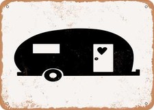 METAL SIGN - Happy Camper -