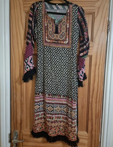 Pakistani patterned long