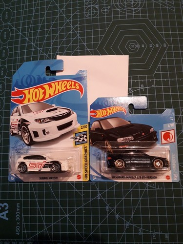 Hot wheels subaru impreza - hot,