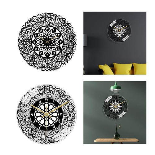 Wall clock ramadan decoration - clock,