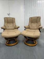 Pair of Ekornes Stressles
