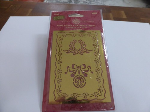 Brass stencil bows - stencil, ideal