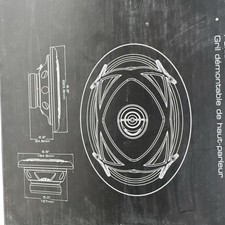 6x8 Car Van Speakers 180w