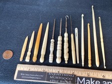 13 Bone Sewing Tool Stiletto