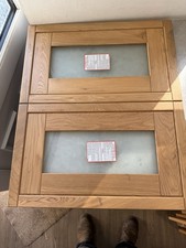 Two solid oak in frame - solid,