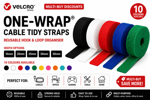 Velcro one wrap cable ties - one-wrap,