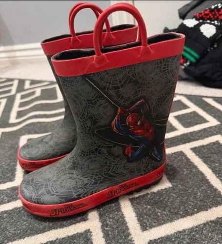 Marvel spider man kids wellies - spider-man,