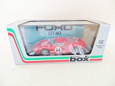 BOX MODEL 8455 'FORD GT40, MALLORY PARK 1968 #64 - RED' 1:43. MIB/BOXED.
