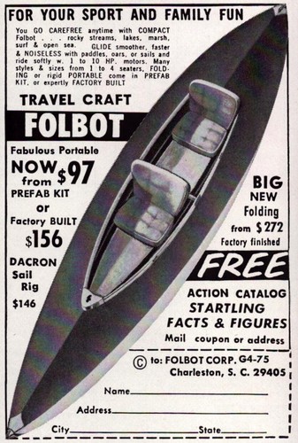 Folbot kayak charleston - folbot,