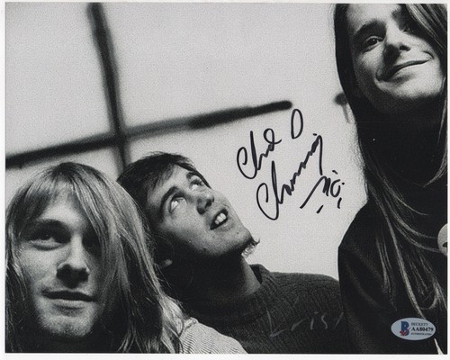Chad channing autographed - channing,