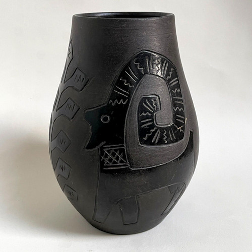 Vintage black clay studio - black,