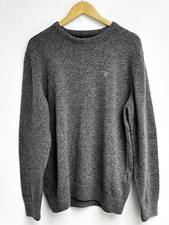 BARBOUR Grey Mix WOOL SILK