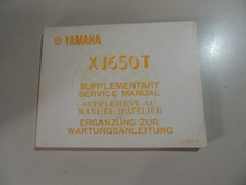 Workshop Manual Yamaha XJ650