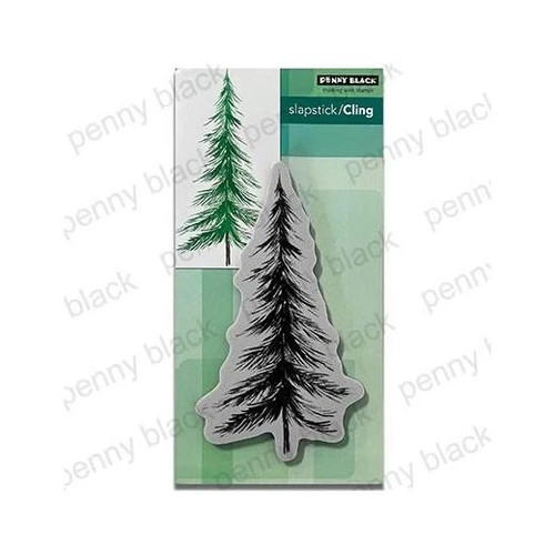 Penny black cling rubber - penny,