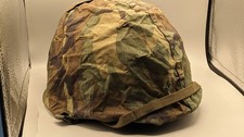 VIETNAM WAR US HELMET M1 HELMET Paratrooper AND COVER. Clone.