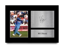 Dhoni signed india cricket - dhoni,