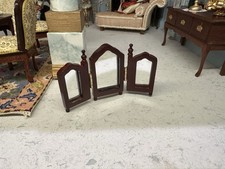 Dolls House Mahogany Triple