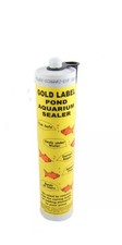 Gold Label 290ml BLACK Underwater Pond & Aquarium Sealer/Sealant/Liner Repair