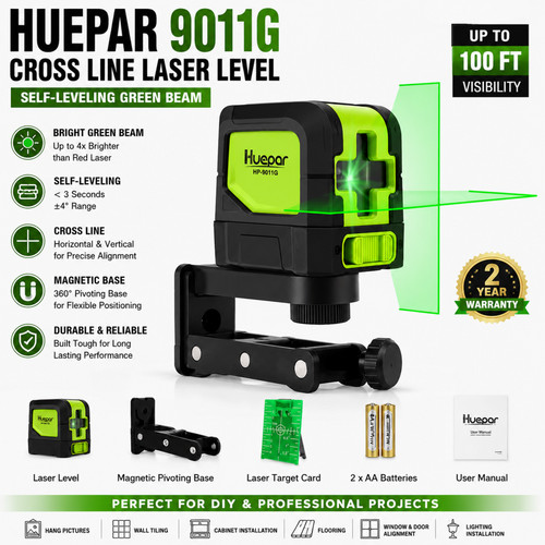 Huepar laser level - huepar,