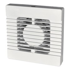 Manrose Intervent NVF100T Extractor Fan 100mm Timer 230V White