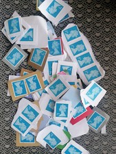 70 2nd Class Unfranked Stamps