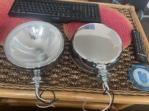 Pair vintage lucas halogen - pair, of
