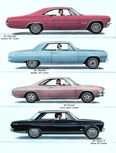 1965 chevrolet models - ss,