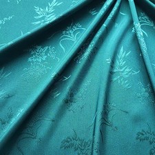 Chinese Brocade Floral Satin