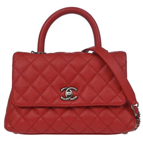 Chanel red calfskin - chanel,