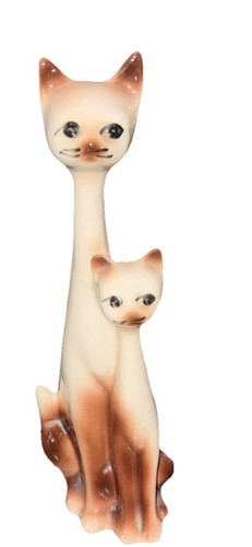 Vintage tall long neck siamese - vintage,