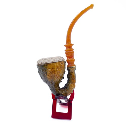 Handmade calabash pipe from - calabash,