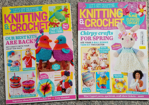Let get crafting knitting - let's,