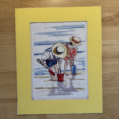 Mounted artwork cross stitch - mounted,