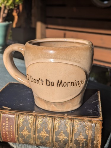 Don mornings mug - i,