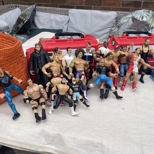 Wwe wrestling plastic - plastic, action