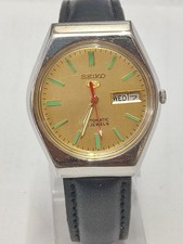 Vintage Seiko Automatic Date Day Dial Wrist Watch  SP222