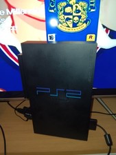 Customised/black PlayStation 2
