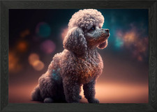 Spirit Animal Poodle Framed