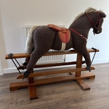 Beautiful LARGE Vintage 1970s Pegasus Of Crewe Rocking Horse - Circa 1976-79