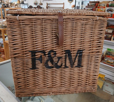 Large Fortnum & Mason Wicker Hamper