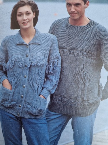 Knitting pattern ladies mens - knitting,