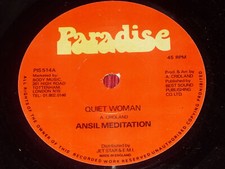 Ansil Meditation:  Quiet Woman