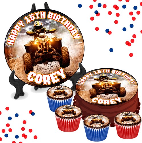 Quad bike jumping - jumping, personalised