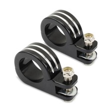 Footpeg mount clamp for engine