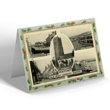 Christmas card vintage - christmas,