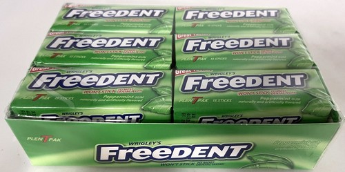 Wrigley freedent peppermint - wrigley's,