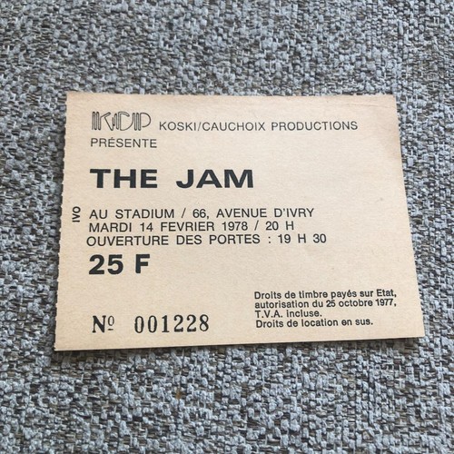 The jam paul weller - the,