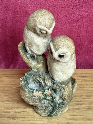 Vintage barn owls - vintage,